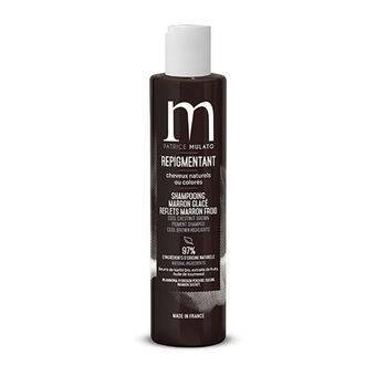 Shampooing repigmentant cheveux naturels ou colorés marron glacé