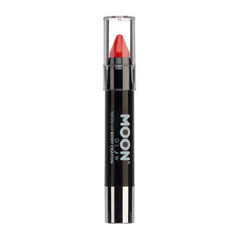 Crayon néon corps et visage Moon Glow rouge