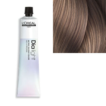 Coloration ton sur ton Dialight Acidic Gloss Color 8.21 blond clair irisé cendré