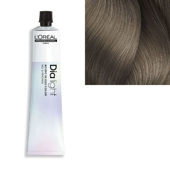 Coloration ton sur ton Dialight Acidic Gloss Color 8.18 milkshake blond clair cendré moka