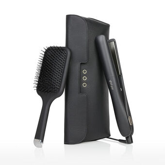 Coffret d'Exception styler Gold avec brosse plate avec pochette plate