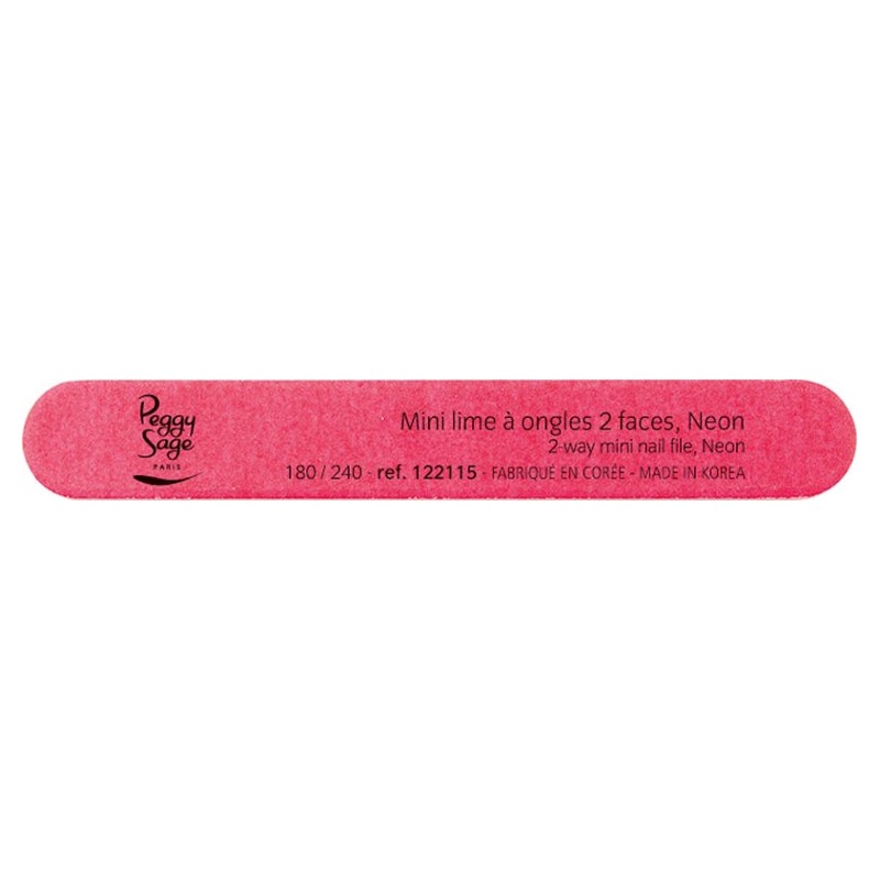 Mini lime à ongles néon - pink 180/240