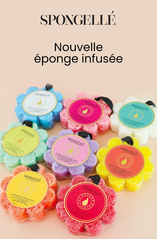 En décembre, découvrez les nouvelles éponges infusées de chez Spongelle !