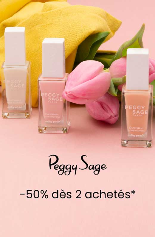 Profitez d'un produit Peggy Sage offert pour un produit acheté.