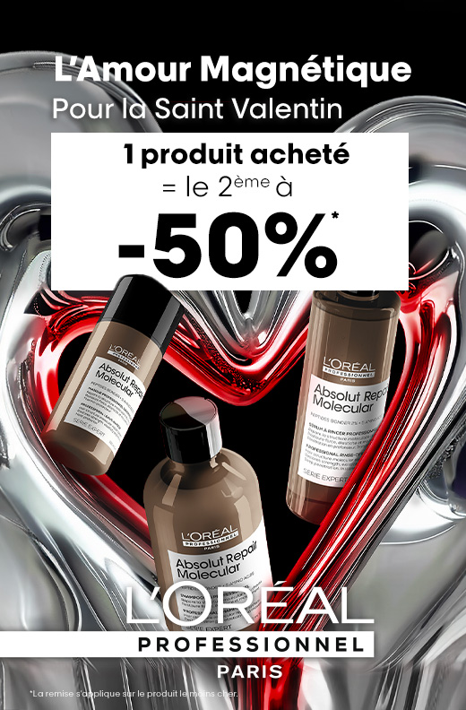 Série Expert par L'Oréal Professionnel : 1 produit acheté, le 2ème à -50%*.