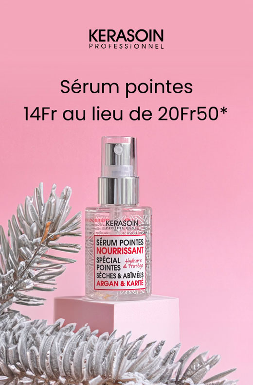 Profitez du sérum pointes Kerasoin à prix réduit !